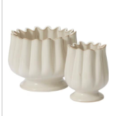 Vase en céramique tulipe
